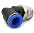 Conector codo 90° NPT 1/2 para tubo de 10 mm