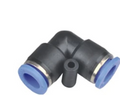 Conector codo neumático EPV10 de 90° para tubo de 10 mm