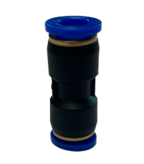 Conector recto neumático PU-08 para tubo de 8 mm