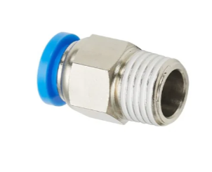 Conector recto neumático NPT 1/4 para tubo de 8 mm