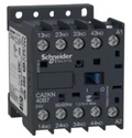 Vista frontal del contactor Schneider
