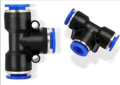 Conector Neumatico Tipo TEE 10 mm - Conexion Rapida